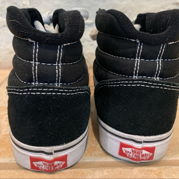 Black Vans Old Skool High Tops Men’s 8 - Picture 3 of 8